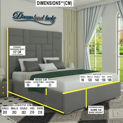2025-Harlow-Panel-Bed-Frame-Dimension