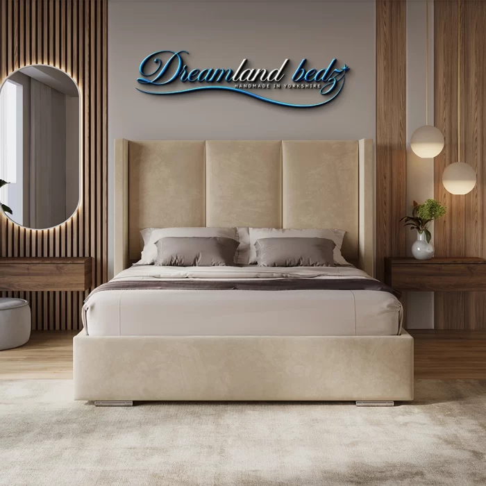 2025 Columbia Wingback Bed Frame