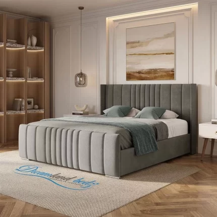 2025 New York Bed Frame Optional Ottoman Storage Assemble In Room