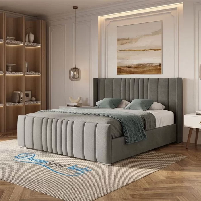 2025 New York Bed Frame Optional Ottoman Storage Assemble In Room