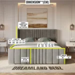 2025 New York Bed Frame Optional Ottoman Storage Dimension Sizes