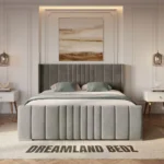 2025 New York Bed Frame Optional Ottoman Storage Front View