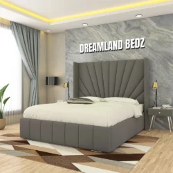 Tokyo sunrise wingback bed frame with ( ottoman optional storage )