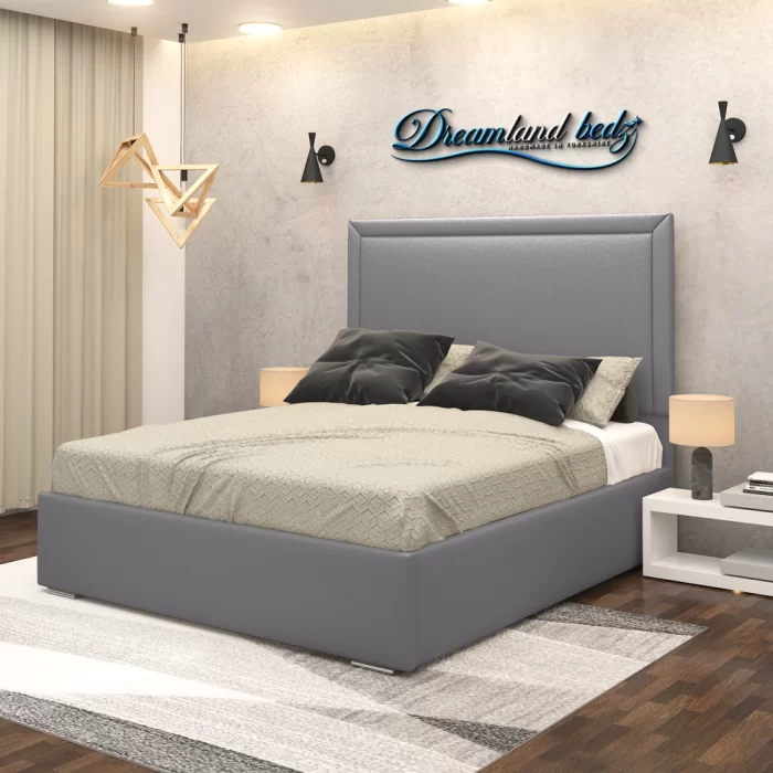 Alexis Luxuries Upholstered Bed Frame With Optional Ottoman Storage-Colour-Variation-new
