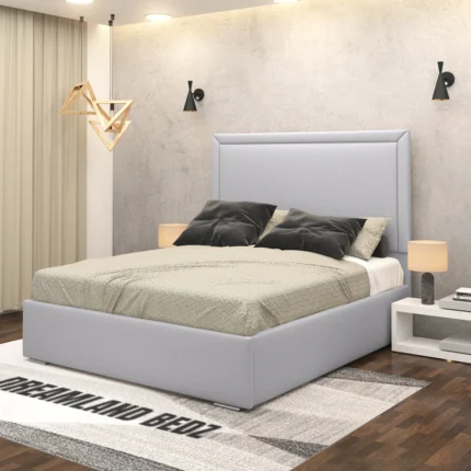 Alexis Luxuries Upholstered Bed Frame With Optional Ottoman Storage Uk