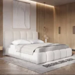 Cloudluxe Upholstered Bed Left Side View