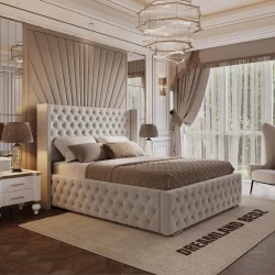 Duke Chesterfield Winged Bed