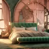 Flanders Art Deco Beds Modern Elegance