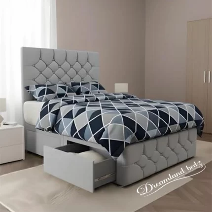 Prestige Drawer Divan Bed Grey