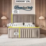 The Melbourne Line With Bumper Bed Dimension Sizes