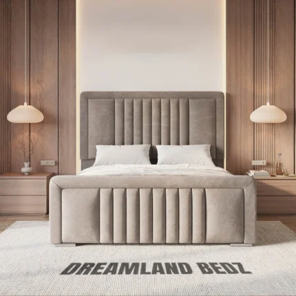 The Melbourne Line With Bumper Bed With Multiple Fabrics And Colors Option
