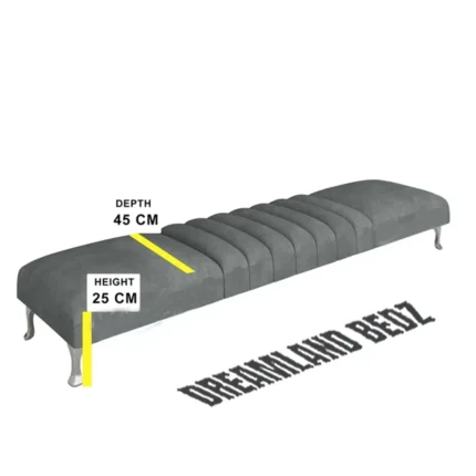 The Melbourne Liner Footstool With Bed Display Dimensions