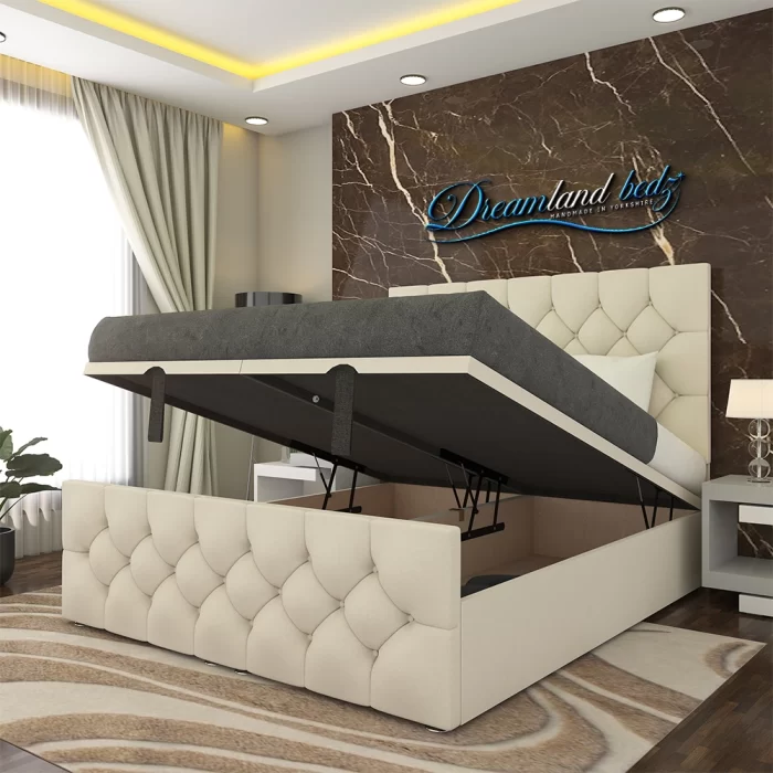 Windermere Upholstery Bed with optional ottoman storage - Image 5