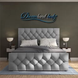 Windermere Upholstery Bed with optional ottoman storage