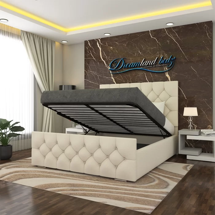 Windermere Upholstery Bed with optional ottoman storage - Image 6