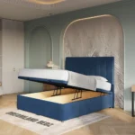 Barcelona Ottoman Divan Bed Logo Place Right View