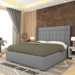 Brooklyn Wingback Bed Frame With Multiple Fabrics Choice