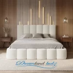 Cheshir Teddy Boucle Cream Bed
