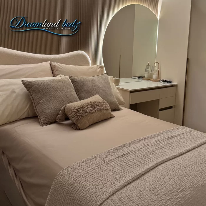 Dream Ascot Bouclé Ottoman Storage Bed - Image 4