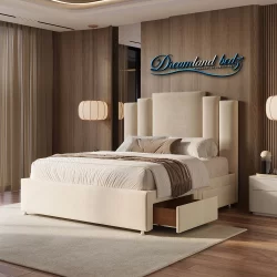 Florence Art Deco Divan Bed With Drawers