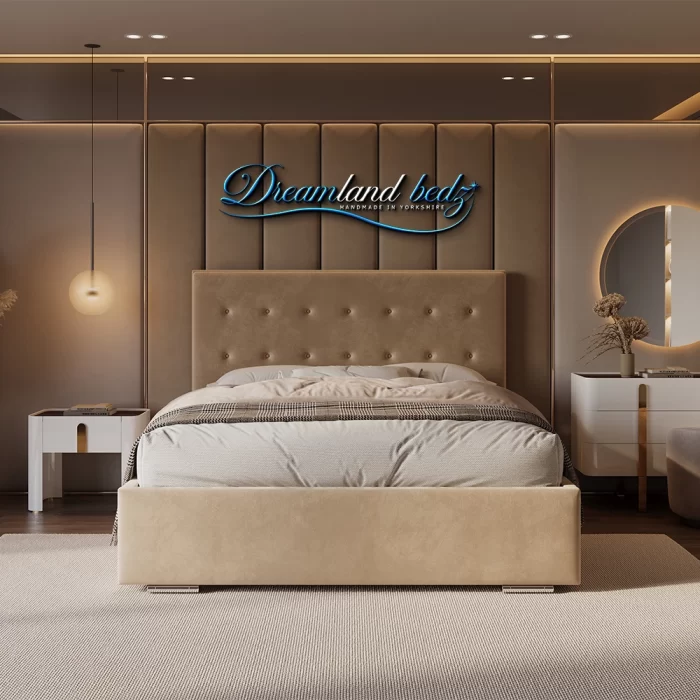 Regal Bed Frame With Optional Ottoman Storage Bed