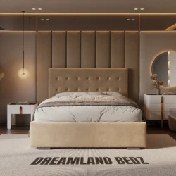 Regal Bed Frame ( with optional ottoman storage)