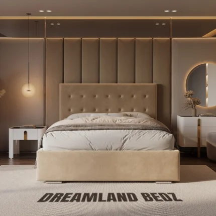 Florence Bed Frame With Optional Ottoman Storage Bed