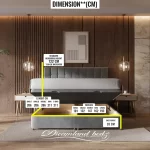 Kingston Ottoman Divan Bed Dimension Sizes