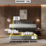 Kingston Ottoman Divan Bed Dimension Sizes