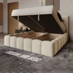 Luxirious Nova Upholstered Bed Frame Bas Type Options