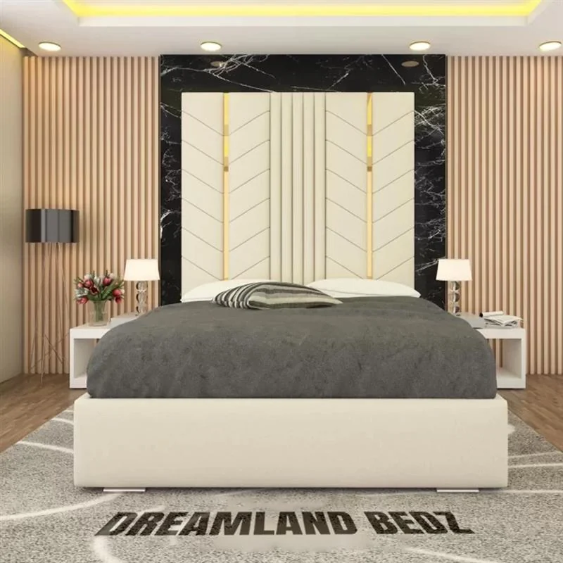 Luxurious Golden Pyramid Bed With Optional Ottoman Storage Show Scaled For Video Luxurious Golden Pyramid Bed With Optional Ottoman Storage Show Scaled For Video