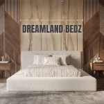 Marshmallow Cloud Teddy Cream Boucle Bed Bt Dreamland