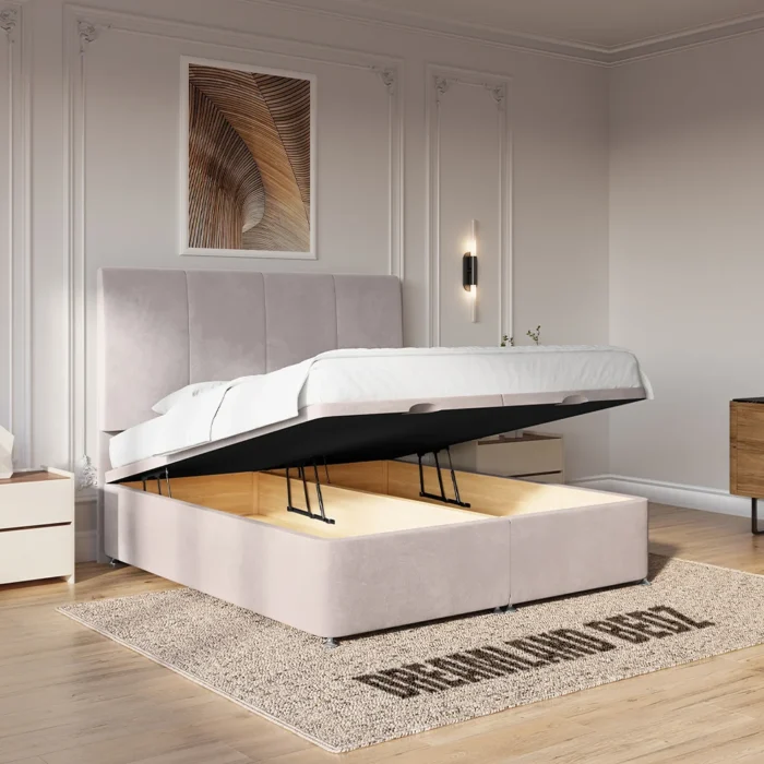 Prague Ottoman Divan Bed Left View