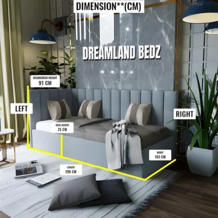 Santorini Toddler Bed Dimension Size