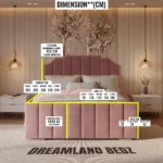The 2025 Valencia Art Deco Bed Dimension Sizes