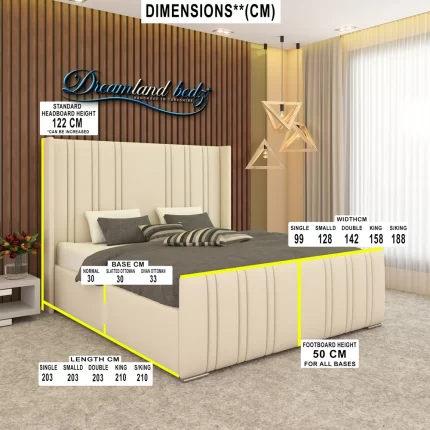 the-cambridge-liner-with-Wingback-bed-dimensions