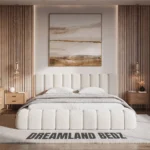 The Cloud Haven Bed Teddy Boucle Cream
