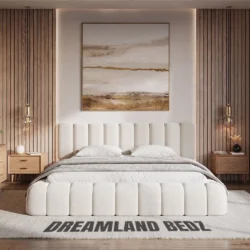 The Cloud Haven Bed (Teddy Boucle Cream)
