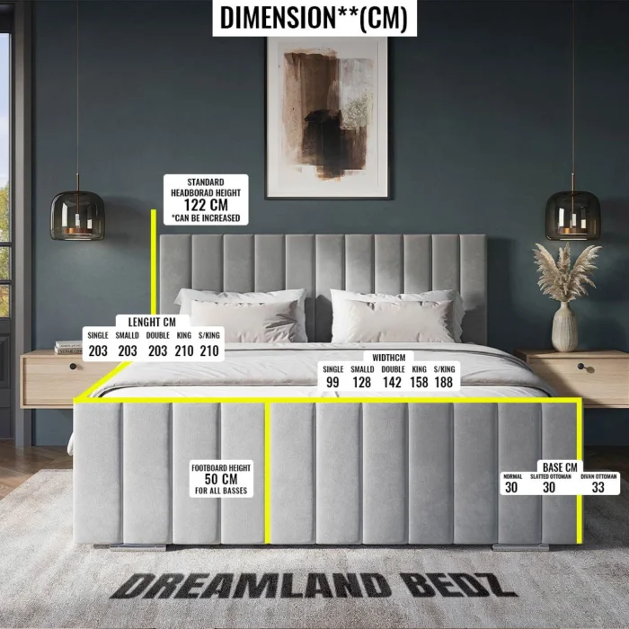 The Orlando Liner Bed Dimension Sizes Guide