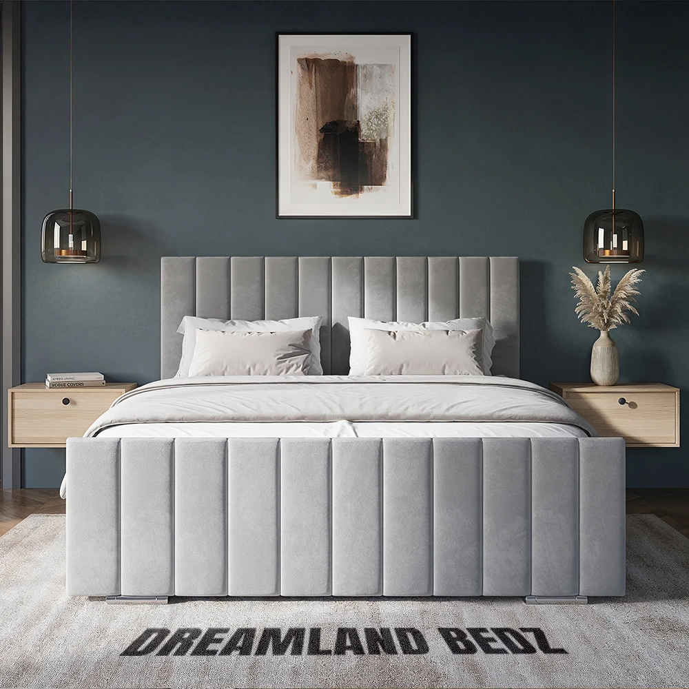 The Orlando Liner Bed With Multple Fabrics Type And Colors Options