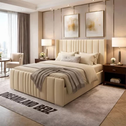 Uk Best Aurarest Wingback Bed Frame New Collection