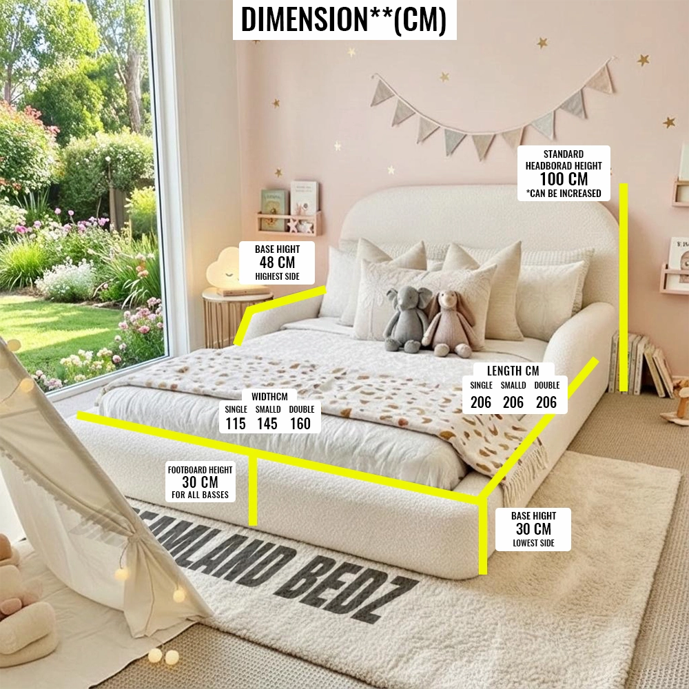 Uk Designed Cozynest Kids Bed Dymension Sizes
